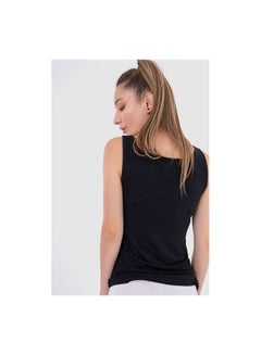Mesery Bundle Of Two Plain Tank Tops Black/White  - Image 4