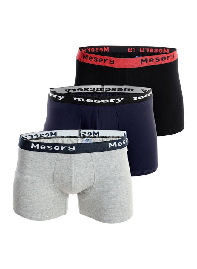 Mesery Bundle OF Three Mens Boxer Brief Multicolour  - Image 1