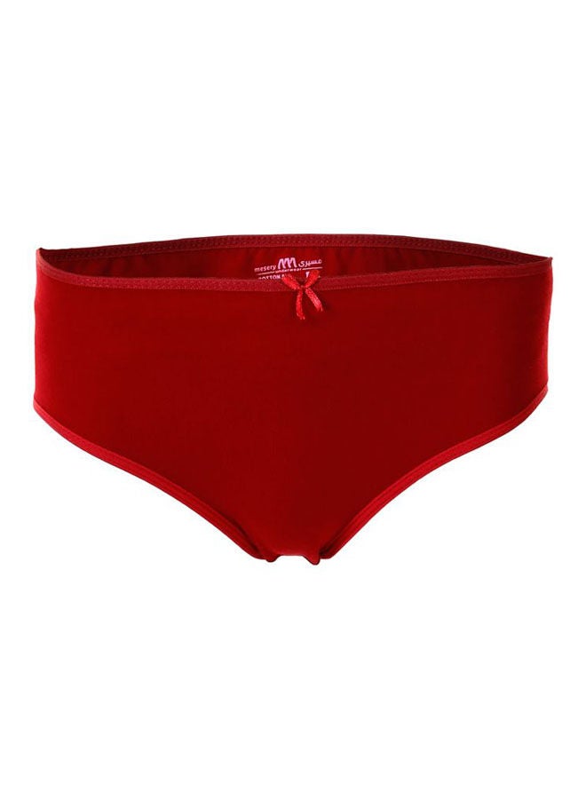 Mesery - Bundle OF Three Brief Smooth Cotton Hipster Panties Multicolour - Image 1