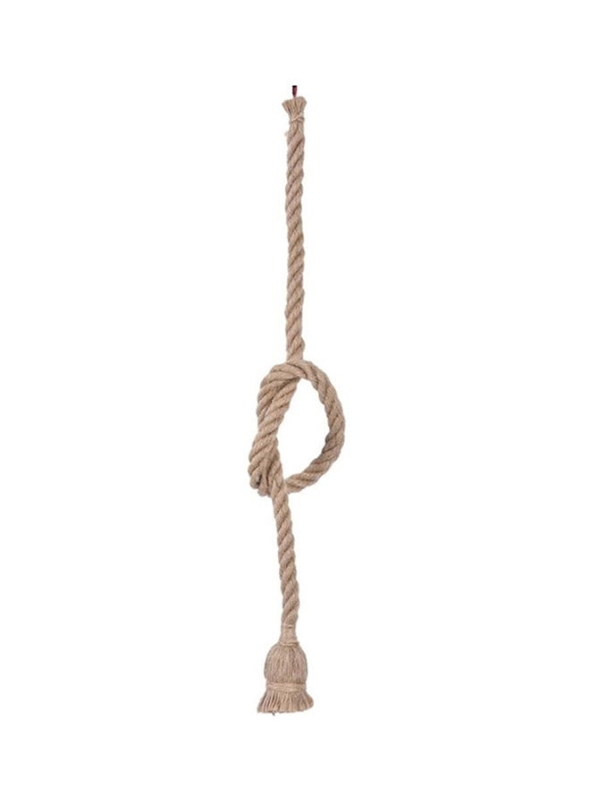 1-Piece Rope Ceiling Lamp Beige 162x208grams  - Image 1
