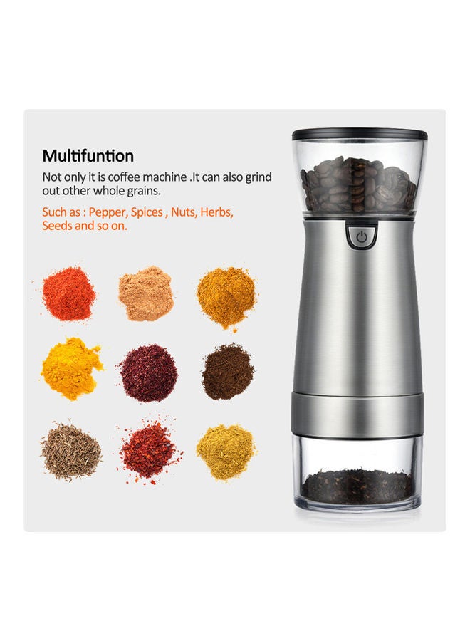 عربست مطحنة القهوة الكهربائية بقدرة 15.0 واط 2202191 فضي 15 W Grinder2202191  - Image 3