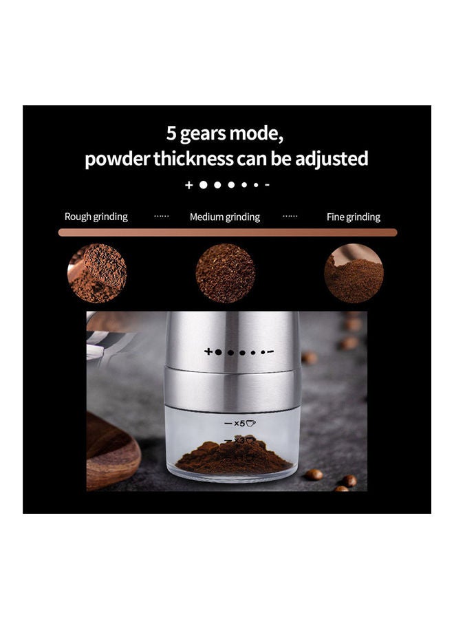 عربست مطحنة القهوة الكهربائية بقدرة 15.0 واط 2202191 فضي 15 W Grinder2202191  - Image 5