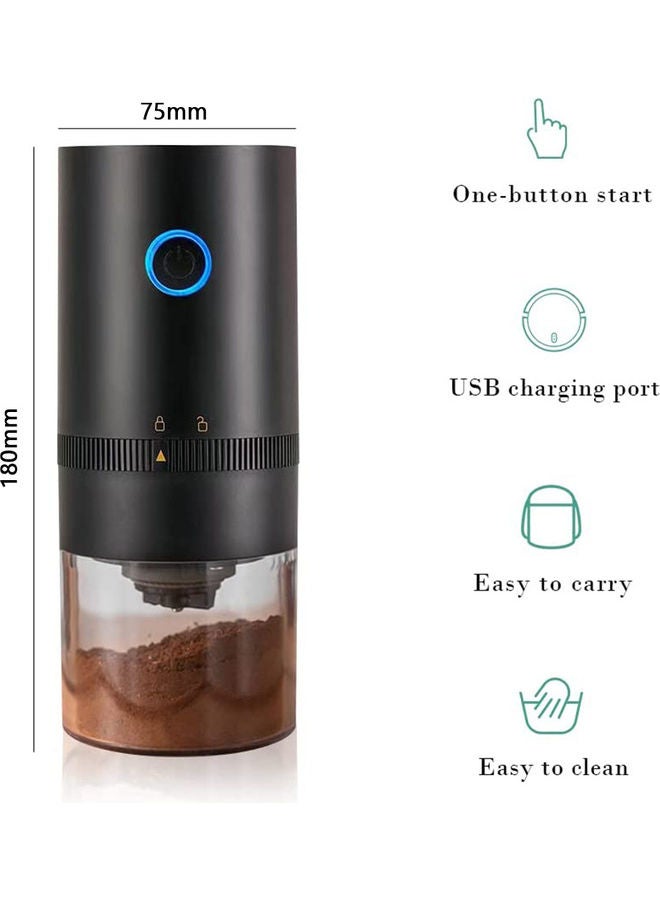 عربست - مطحنة القهوة الكهربائية 13.0 واط 2202194 أسود 13 W Grinder2202194 - Image 1