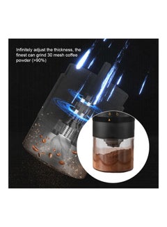 عربست ماكينة طحن القهوة الكهربائية للمنزل والسفر بقوة 13.0 وات، لون أبيض 13 W Grinder2202195  - Image 5
