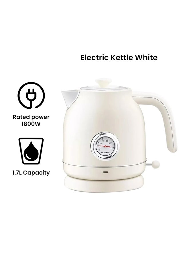Xiaomi Retro Electric Water Kettle 1.7 L 1800 W PAA01W White - Image 2