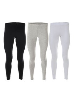 Casual Plain Basic  High-Rise Leggings Multicolour