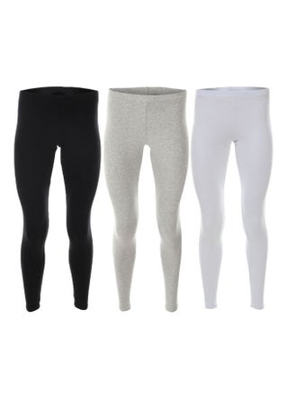 Casual Plain Basic  High-Rise Leggings Multicolour - v1645281218/N52725346A_1