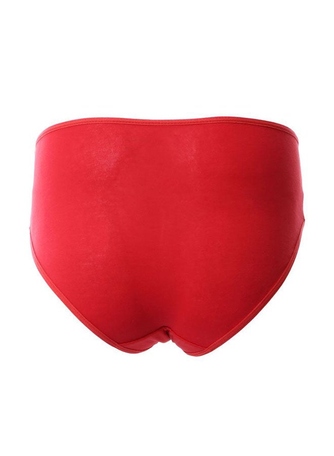 Mesery Casual Plain Basic  High-Rise Underwear Set Multicolour  - Image 2