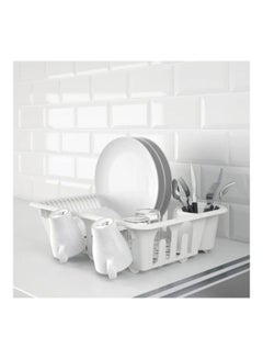 Generic Dish Drainer White 46x36x12cm  - Image 2