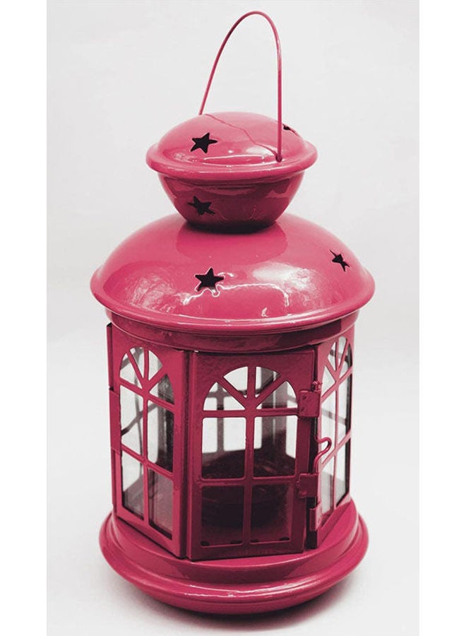 Lantern Ramadan Metal Purple 22cm - Image 2