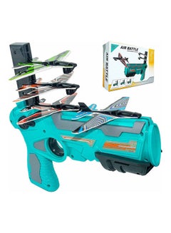 Newest One Click Bubble Launcher Airplane Toy With 4Pcs Of Rocking Chair Airplane Launcher