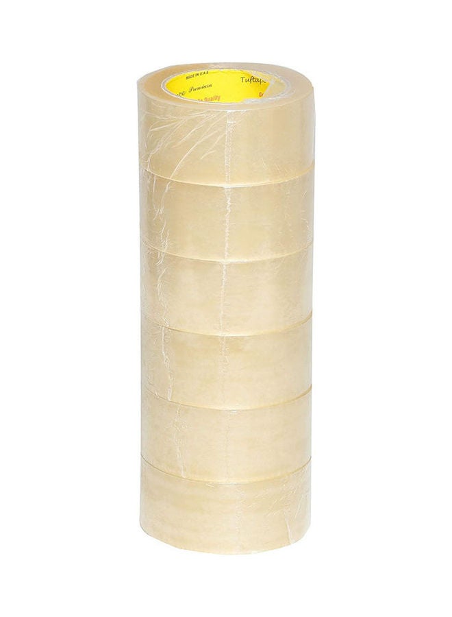 Packaging Tapes Pack Of 6 Clear