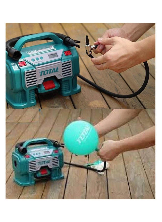 TOTAL - Auto Air Compressor Li Ion 20 V Tacli 2002 - Image 1
