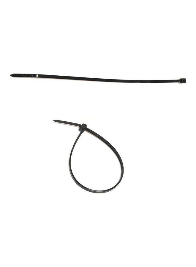 Zap Tie (Cable Tie, Wire Tie, Hose Tie) Nylon Black  - Image 2