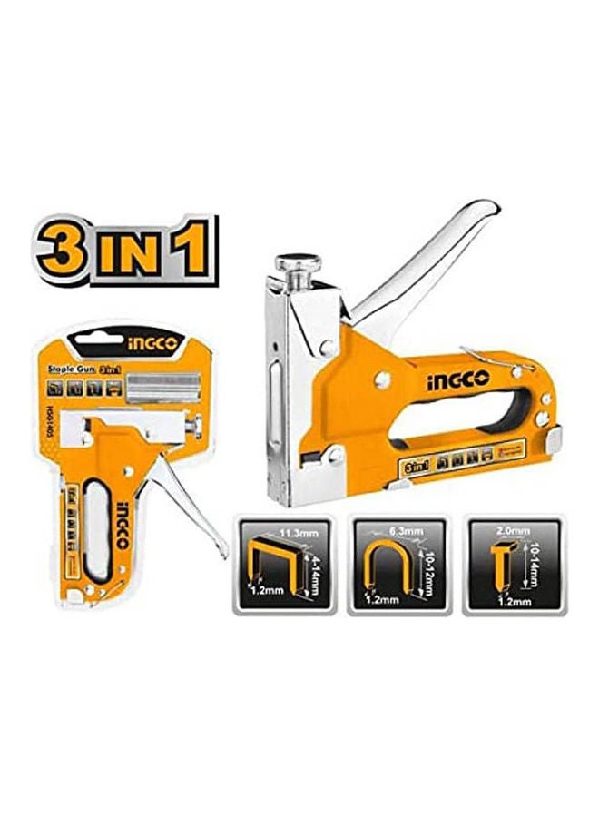 INGCO Staple Gun 3 In 1 Orange  - Image 2