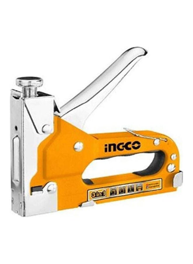 INGCO Staple Gun 3 In 1 Orange  - Image 1