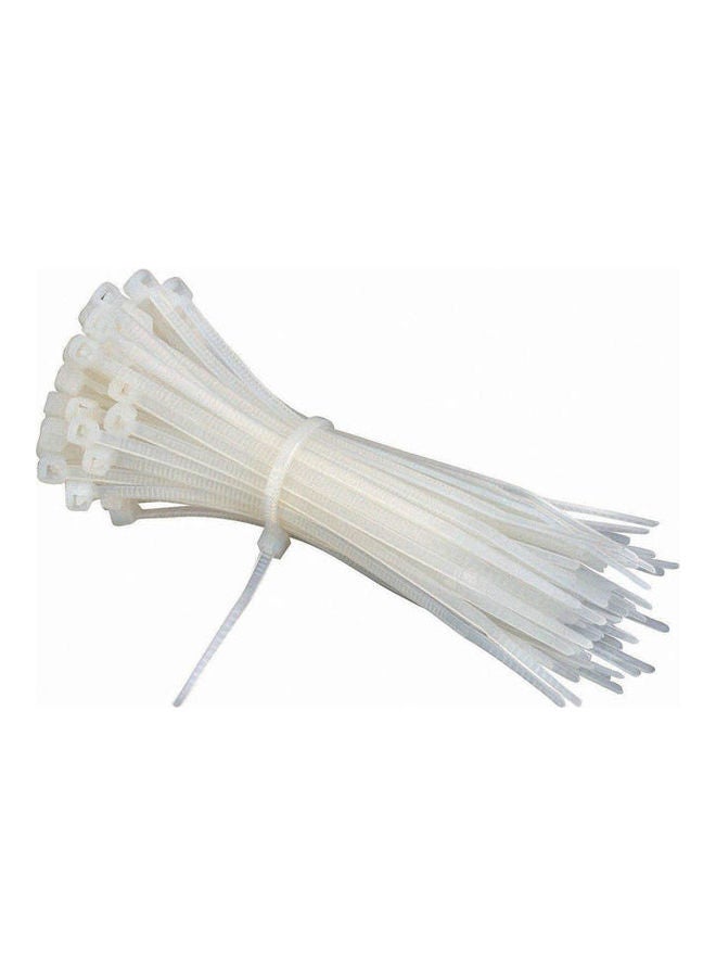 Nylon Cable Ties 10 Cm White 10cm  - Image 1