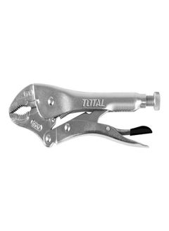 TOTAL Tools Curved Jaw Lock Plier 10 Inch Tht191001 Silver 