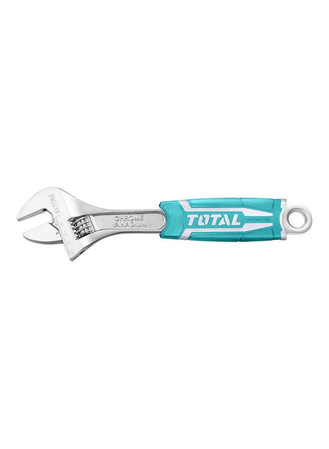 TOTAL Tools Adjustable Wrench 8 Silver