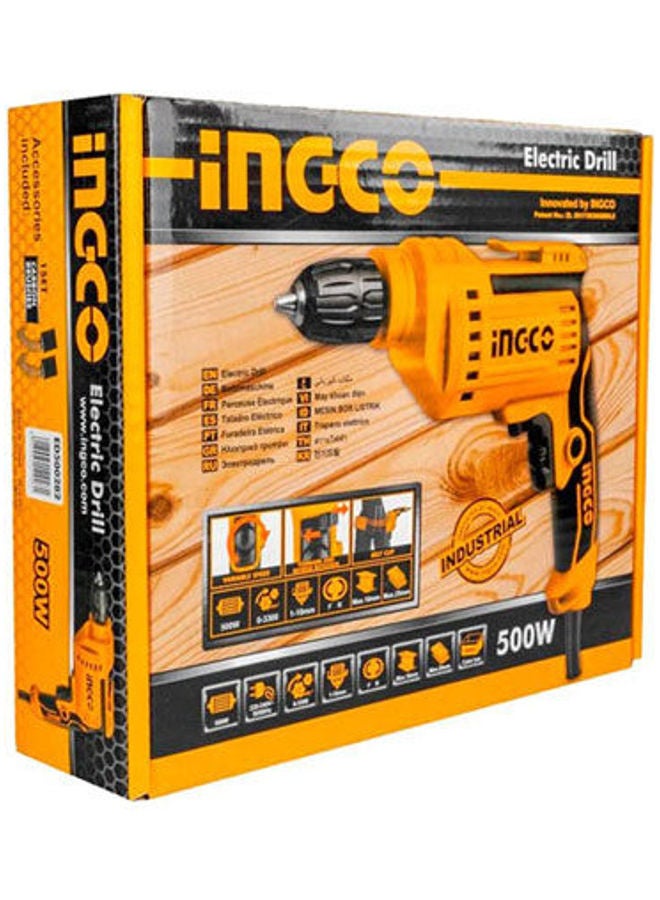 INGCO Ed500282 Electric Drill Orange - Image 2
