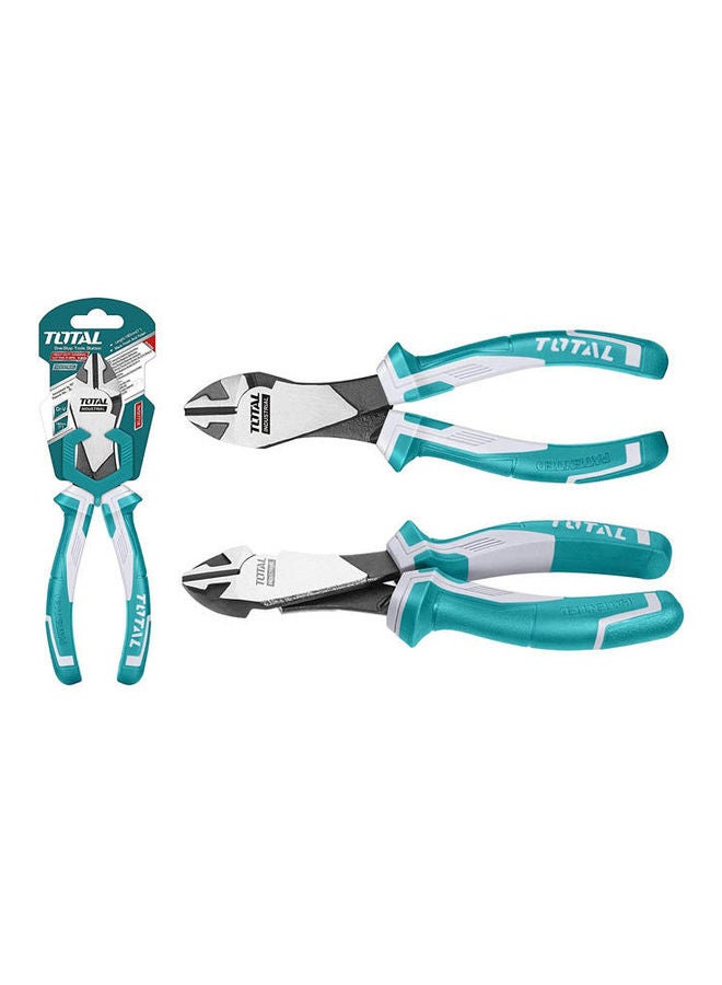 TOTAL Tools Heavy-Duty Diagonal Cutting Pliers 7/180Mm - Tht27716 Blue - Image 2