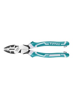 Tools High Leverage Combination Pliers 9.5Inch/240Mm Saving 30% Strength Than Normal Pliers - Tht210906S Blue