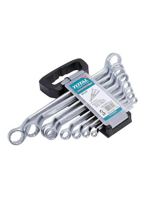 Tools Offset Ring Spanner Set Tht102481 Silver