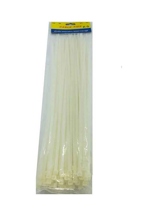 Generic Avis Plastic Cable Connecting Strap White 370mm  - Image 1