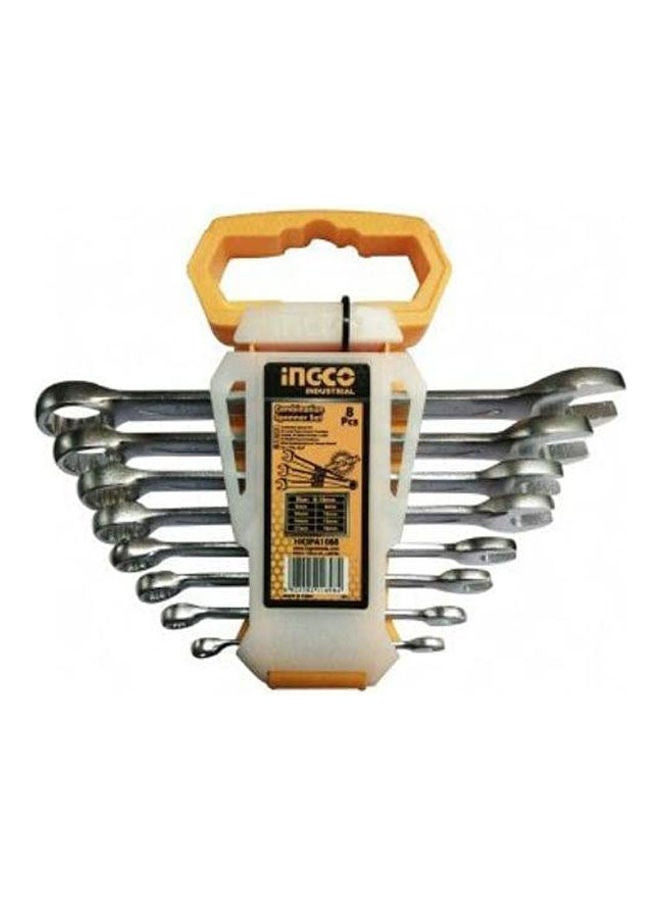 INGCO Combination Spanners Set- 8Pcs Silver 