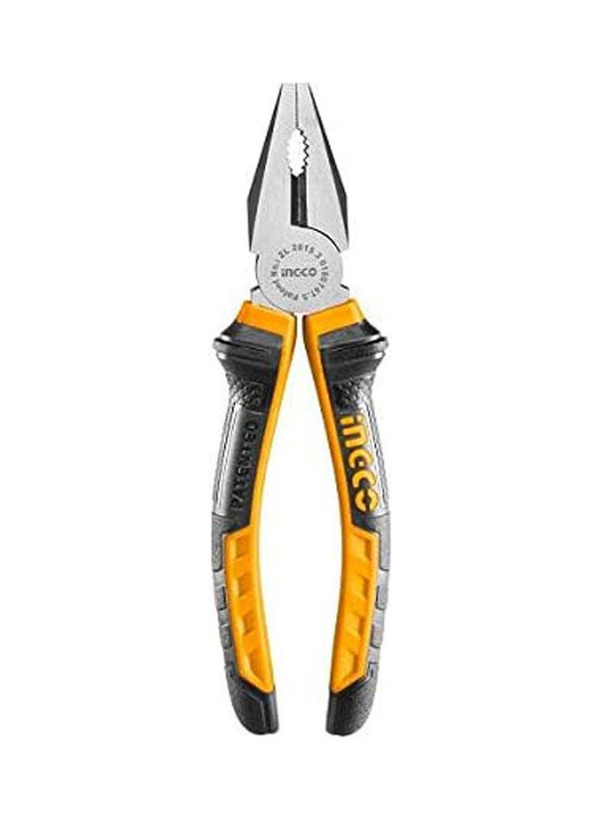INGCO Combination Pliers Orange 7inch - Image 2