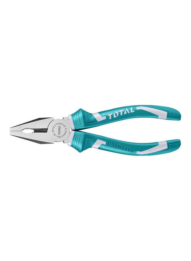 TOTAL Tools Combination Pliers 7Inch/180Mm -Tht191003 Blue 180MMmm - Image 1