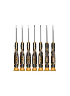 Hksd0718 Precision Screwdriver Set- 7 Pieces Multicolour