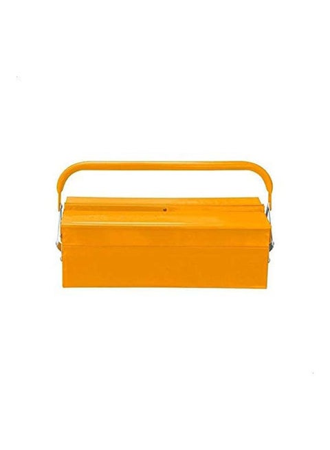 Htbo4 Tool Box With Two Layers Orange