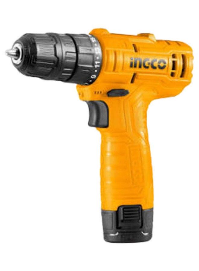 INGCO Cdli12415 Lithium-Ion Cordless Drill Orange 