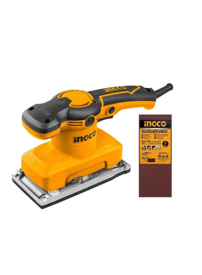 INGCO Cjsli8501 Lithium-Ion Jigsaw With Blades Set Orange 