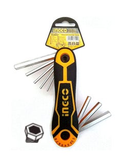 INGCO Hex Key Set 8 Pcs Multicolour 