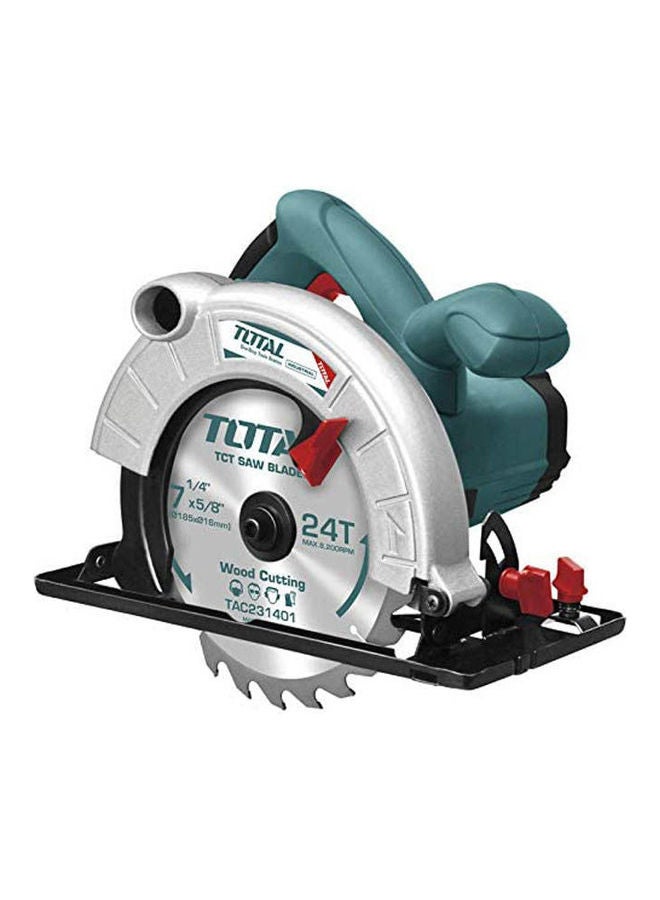 TOTAL Electric Circular Saw And Cutter (1400W) Blue 