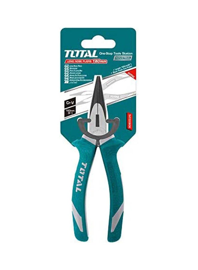 Long Nose Pliers 6 Inch - 160 Mm Blue