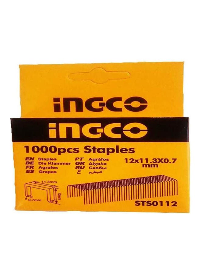 INGCO Sts0112 12Mm Pins Box Orange
