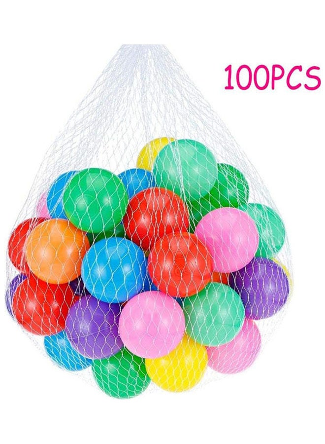 Aeofun - 100Pcs Baby Colorful Water Pool Ocean Wave Ball Outdoor Sports Ball Toy 5.5cm - Image 1