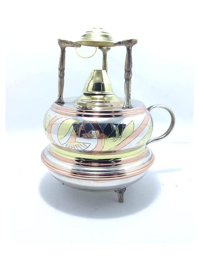 Generic Pharaonic Alcohol Burner Handmade Coffee Maker Gold  - Image 1