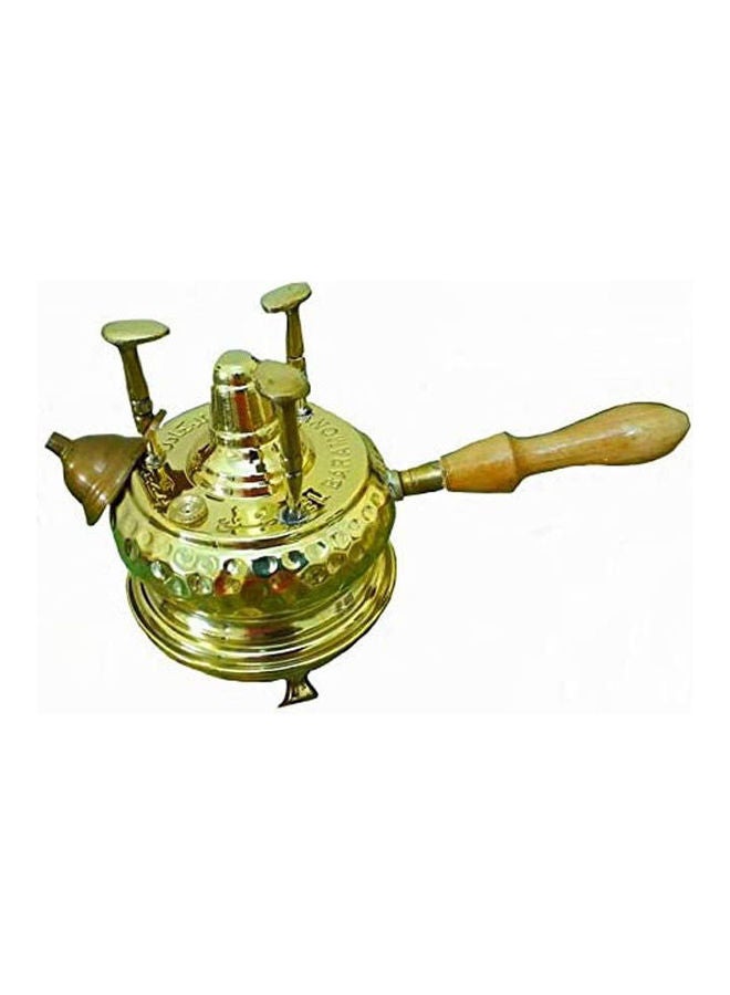 Generic Sbeirth To Make A Coffee With Wooden Handle Gold 