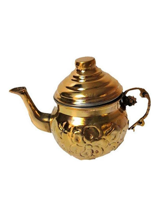 Golden Star Copper Tea Brass Gold