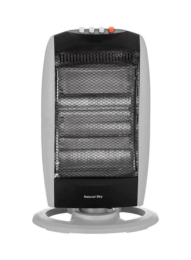 Natural Sky As8N Electric Halogen Heater 1200 W 1120YALAPR6 Grey  - Image 1