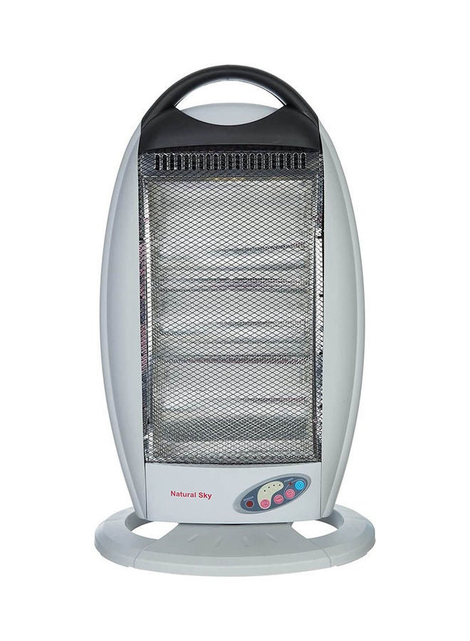 Natural Sky Halogen Heater 3 Candles 1200.0 W 1120YAK59H4 Grey  - Image 1