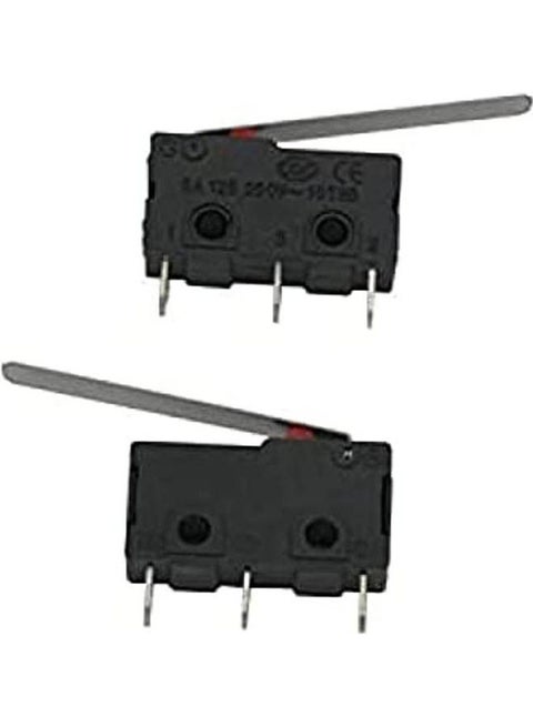 Micro Limit Switch Arm Lever 28Mm Black