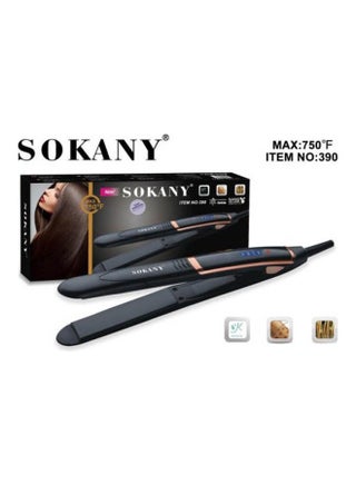 Hair Straightener Sokany -390 Black - v1645347152/N52729105A_1