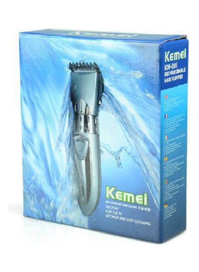 Kemei Charging Shaver Silver - Image 1