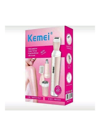 آلة إزالة الشعر  KM-3024 للإستعمال الرطب والجاف أبيض - v1645347163/N52729162A_1