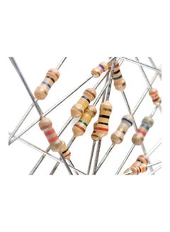 10Pcs Resistor (100 ohm, 1/4W) Multicolour